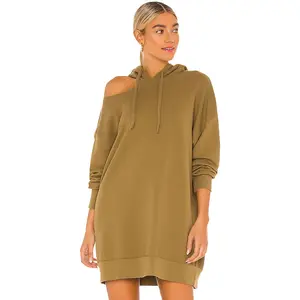 Wholesale women plain cold shoulder hoodies With Style And Elegance For  Different Occasions 