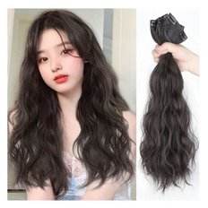 Usage quotidien des femmes 55cm haute chaleur tendance perruque eau bouclée 360 dentelle avant dentelle transparente sans colle Texture profonde couleur de cheveux humains - Product Image 1