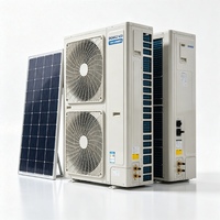 Climatiseur solaire hybride 12000 BTU 1,5 CV ACDC Inverter mural split solaire DGWG2-ACDC-12K Économie d'énergie domestique