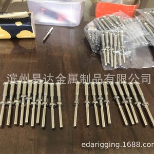 Ensemble de connecteurs de garde-corps en acier inoxydable 316, tendeur de câble hexagonal avec clé 18-20 mm - Product Image 3