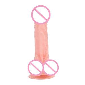 Venta al por mayor Artificial 8 pulgadas Dildo Mujer Sexy Realista PVC Artificial Pene Dildo Para Mujeres Adultos Juguetes Sexuales Monster Dildo <span class=keywords><strong>Dick</strong></span> - Product Image 4