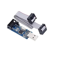 Programador USB USBASP USBISP ISP de Alta Velocidad para Microcontroladores Atmel ATmega ATTiny, Electrónica DIY