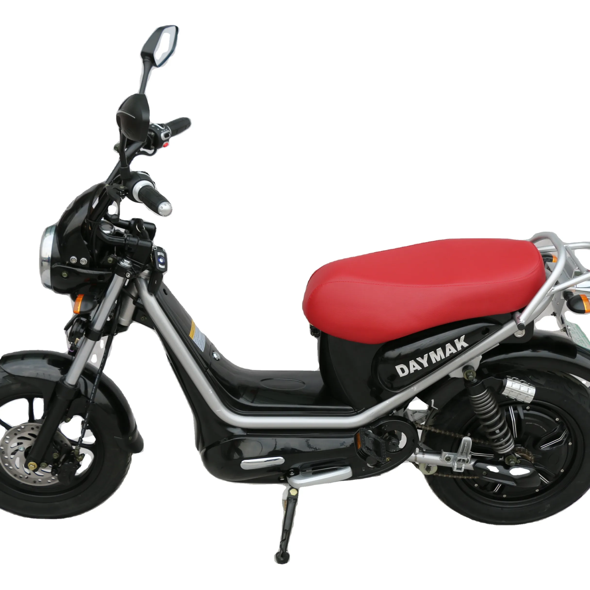 Motocicleta elétrica de longo alcance 50-90km 500w/800W ciclomotor elétrico 16 polegadas pneu scooter elétrico