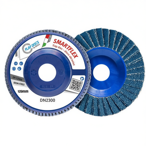 Disque à lamelles Riflex Smartflex 125 mm sans fer pour ponçage du métal - Product Image 1