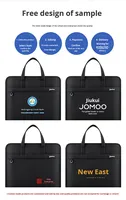 Sac à main souple en Oxford grande capacité pour homme, mallette de bureau étanche pour réunions et documents professionnels, sacoche pour ordinateur portable