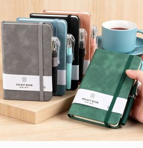 New Arrival Wholesale High Quality Office Journal Custom PU Leather A5/A6/A7 <b>Notebook</b> with Elastic Band Pocket <b>Diary</b> - Product Image 4