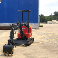 Excavatrice sur chenilles mini-pelle électrique avec marteau hydraulique utilisée pour la ferme de jardin mini-pelle prix