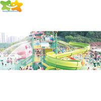 Commercial paradis aquatique activités plein air jouets d'eau glissières à guangzhou