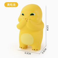 Jouet Squishy Dragon de lait rebondissant lentement, personnalisable avec logo, anti-stress, cadeau, vente en gros
