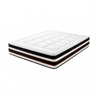 Vollgröße Taschenfederkernmatratze Gel-Memoryschaum Fabrikpreis Matratzen King Size Standard King Queen für Apartments Faltbar