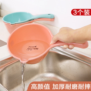 Prodotti più venduti 2023 mestolo per acqua da bagno personalizzato da <span class=keywords><strong>cucina</strong></span> con mestolo per acqua in plastica con manico lungo - Product Image 6