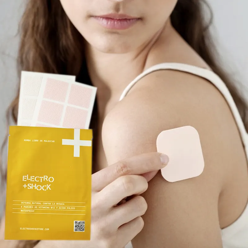 All Natural Ingredients Transdermal Patch Waterproof   Gentle on Skin Vitamin B12 Patches for a Better Morning