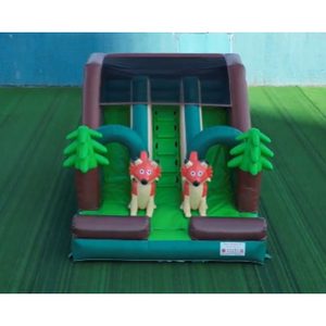 Castillo Inflable Comercial de PVC para Interiores/Exteriores, Combinación de Tobogán y Trampolín, 6x4x5M, Aventura, Personalizado por Fábrica QY, Venta Caliente - Product Image 4