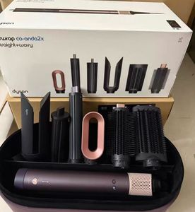 Styler ionique original EU/UK/US pour <span class=keywords><strong>Dyson</strong></span> Airwrap Co-anda 2x HS09 HS05 HS08 Brosse à air haute vitesse sans balais pour boucler les cheveux - Product Image 1