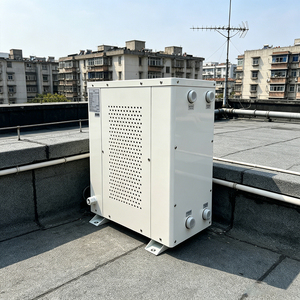 Pompe à chaleur géothermique à source terrestre avec onduleur 10-40 kW, WiFi, alimentation électrique et solaire, haute efficacité pour usage domestique extérieur - Product Image 3