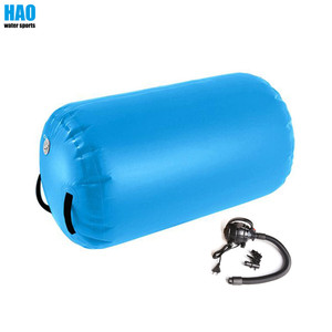 Durable PVC barato OEM Airtube para gimnasio personalizado Color gimnasia inflable aire rollo - Product Image 2