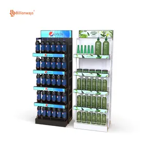 Customized Ads Smart Advertising Display Supermarket Shelf Gondola Shelf