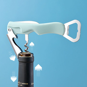 Abridor de Botellas 4 <span class=keywords><strong>en</strong></span> 1 al por Mayor con Sacacorchos de Acero Inoxidable y Plástico, Abridor de Vino y Cerveza, Regalo con Logotipo Personalizado - Product Image 5
