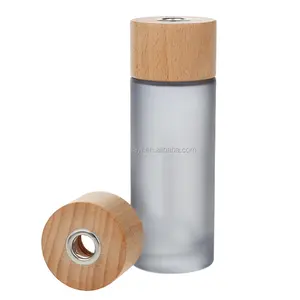 Bouteille de parfum unique de haute qualité 50ml bouchon à vis en verre pompe diffuseur de pulvérisation