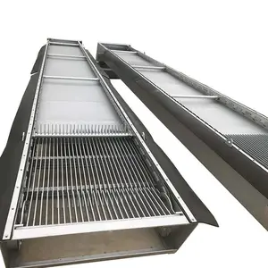 innovated fine mechanical trash rake flat bar screen for river water wastewater plant