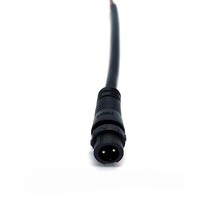 Connecteurs mâles et femelles à encliquetage rapide, type M12, tête moulée par injection, avec fil, 2, 3 ou 4 broches (4P5), pour applications aéronautiques