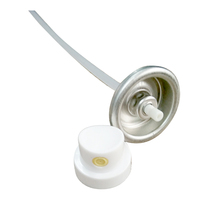 En gros, Bouchons de pulvérisation métalliques portables avec actionneurs de valve pour bombes aérosols de réfrigérant et bouteilles de vin, 100 ml, jetables et durables