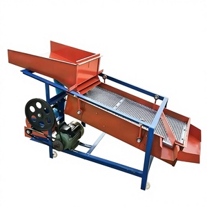 Prix d'usine – Nouveau séparateur de graines de riz automatique compact, tamis vibrant électrique, machine de criblage linéaire vibrante à vendre - Product Image 1
