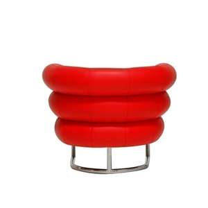 Moderno ocio patas de acero inoxidable cómodo salón de cuero <span class=keywords><strong>Eileen</strong></span> Elma gris Bibendum sillón - Product Image 2