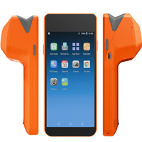NEWPAS N1 Terminal PDA de mano 58MM Impresora de recibos 1D 2D QR Escáner de código de barras Android 11 Soporte 4G WiFi inalámbrico para Android 11