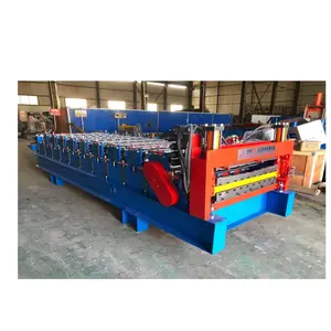 Double Layer for Corrugated and Trapezoidal Roof panel roll forming Machine