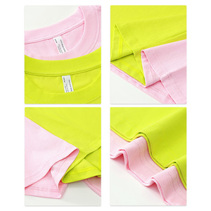 High Quality 100% <strong>Cotton</strong> Blank Men's T-shirts Heavyweight Plain Casual Tshirt Printing Custom T Shirt For Men - Product Image 4