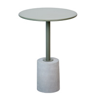 Table et chaises en fer forgé pour loisirs en plein air - Ensemble de patio compact de style décontracté pour cafés et salons de thé