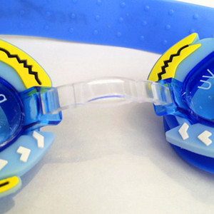 Free Shark Cartoon Swimming Goggles <b>Crab</b> Design Anti-Fog Waterproof For Children - Product Image 5