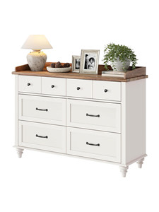 Credenza/Mobile TV in Legno Massello Stile Francese Vintage Antico, <span class=keywords><strong>da</strong></span> Parete, per Appartamenti Piccoli, per Soggiorno/Ingresso - Product Image 5