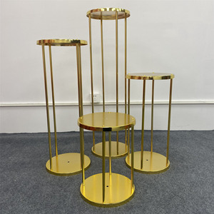 Wholesale New Models Sell Like HotCylindrical Cake <b>Table</b> Wedding Birthday Party Welcome Shop Product Display <b>Table</b> Dessert <b>Table</b> - Product Image 1