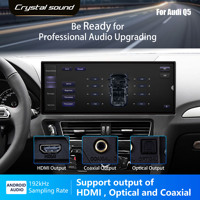 Penhui 16 + 512GB Crystal Sound Android 14 Autoradio pour Audi Q5 2009-2015 Lecteur DSP Audio Vidéo Écran 12.3 Pouces