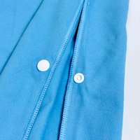 Serviette poncho à capuche en microfibre de couleur unie avec logo sérigraphié, séchage rapide, robe de bain pour la plage, le surf et la natation