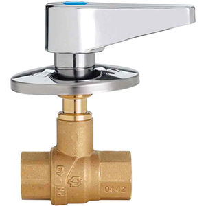 Tope de bola manual 1/2 con palanca para medios de aceite de agua a alta temperatura Personalización OEM compatible - Product Image 2