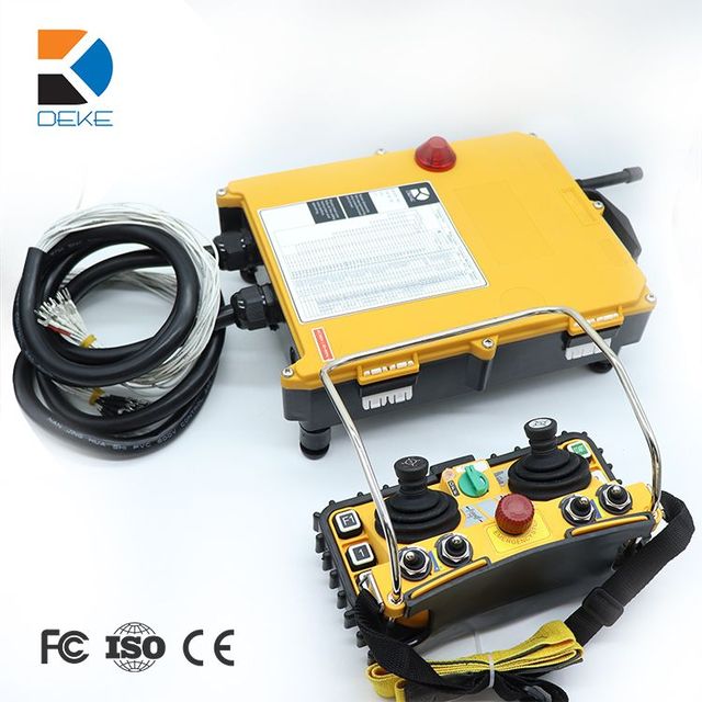 Industrial Crane Wireless Joystick Remote Control With Transmitter and Receiver F24-60