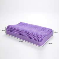 Oreillers de lit en gel de refroidissement 3D TPE de taille standard d'approvisionnement d'usine