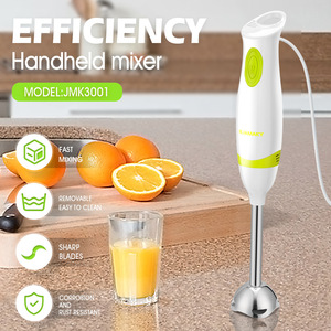 Mixeur Plongeant Portable JAMAKY à Lame Unique, Alimenté par Batterie, pour Préparation Alimentaire Bébé, Blanc, 1L - Product Image 2