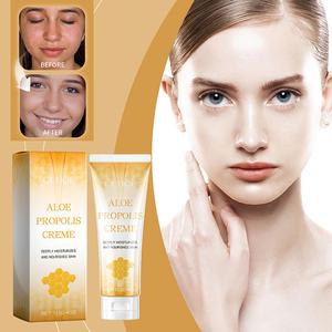 Crema Facial para el Cuidado de la Piel de Marca Privada de 113 g, Crema Hidratante Profunda y Calmante con Aloe Vera y Propóleo - Product Image 6