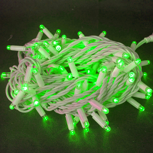 Ip65 commercia đen dây cao su ấm trắng 10 mét Led Heavy Duty Cổ Tích chuỗi ánh sáng cho giáng sinh trang trí ngoài trời - Product Image 5