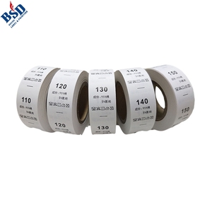 Etiquetas de Talla Ligeras de Nailon en Oferta - Sin Peso Excesivo, Perfectas para Ropa Delicada y Prendas de Seda, Venta al por Mayor para Boutiques - Product Image 4