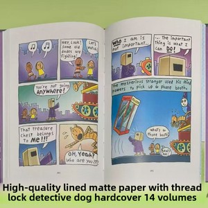 Dog Man Deluxe Edition 14 volumes, Dog Man Cat Kid Deluxe Edition 19 derniers volumes - Bandes dessinées anglaises en couleur pour enfants - Product Image 4