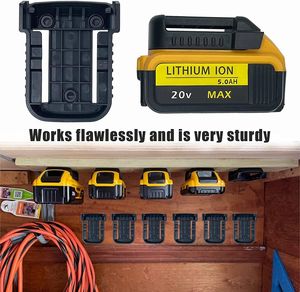 Soporte de batería, colgador de batería, soportes de batería con clip de cinturón <span class=keywords><strong>para</strong></span> la organización de baterías de herramientas y estuche de almacenamiento - Product Image 5