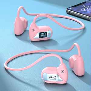 Auriculares Deportivos de Conducción Aérea BT, Auriculares Abiertos, Auriculares Deportivos Sobre la Oreja, Sonido de Alta Fidelidad, Inalámbricos, Adecuados para Correr - Product Image 4