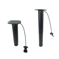 Base de table relevable de type presse