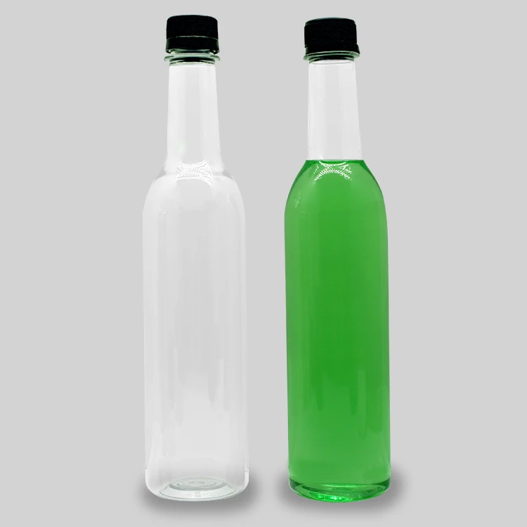 Usine de bouteilles de vin en plastique transparentes 500ml 750ml