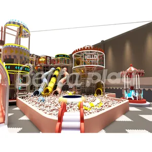 Bettaplay pastel colors indoor playground kids soft play area toddlers party